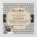 Search for little dog invitations Boy