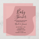 Search for mauve baby shower invitations Minimalist