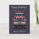 Search for classic truck birthday cards Retro