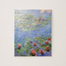 Search for claude monet water lilies puzzles Impressionist