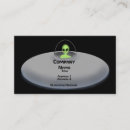 Search for alien ufo business cards Humour