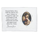 Search for prayer pillowcases Virgin mary