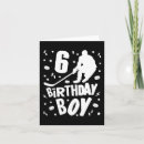 Search for 6 year old boy birthday cards 6th