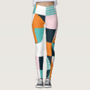 Search for geometric shapes leggings Bright