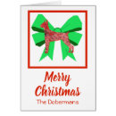 Search for doberman christmas cards Pet lover