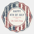 Search for vintage 4th of july stickers Red white blue