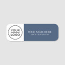 Search for blue name tags Your logo here
