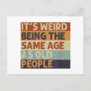Search for old age postcards Weird
