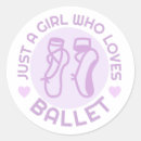 Search for ballet slipper stickers Girly
