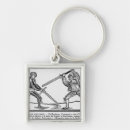 Search for sword fighting key rings French