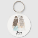 Search for watercolor rounded key rings Bridesmaid