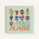 Search for big bird sesame street notebooks Grover