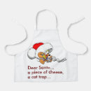 Search for santas list aprons Humour