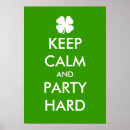 Search for lucky shamrock clover posters Irish