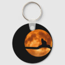 Search for cat silhouette key rings Moon