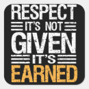 Search for respect stickers Quote