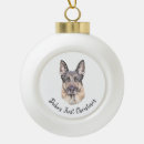 Search for breed christmas tree decorations German shepherd
