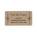 Search for handmade return address labels Elegant
