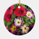 Search for pink flowers christmas tree decorations Pretty