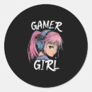 Search for gamer girl stickers Joystick