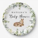 Search for deer baby shower plates Botanical