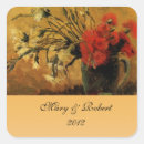 Search for red carnation stickers White