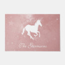 Search for unicorn doormats Mythical