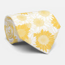Search for sunflower ties Yellow sunflowers