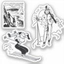 Search for vintage ski stickers Snow
