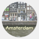 Search for amsterdam round stickers Canal
