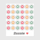Search for traffic light stickers Orange