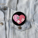 Search for heart broken badges Pink