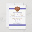 Search for seashell wedding invitations Island