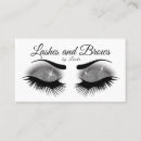 Search for brow business cards Eyelash extensions
