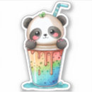 Search for drinking bear stickers Panda