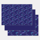 Search for northern lights wrapping paper Night sky