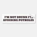 Search for avoiding bumper stickers Potholes
