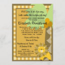 Search for surprise baby invitations Brown