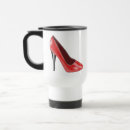 Search for high heels travel mugs Red