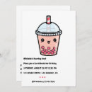 Search for bubble birthday invitations Kawaii