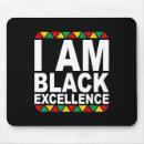 Search for excellence mouse mats Black history colours