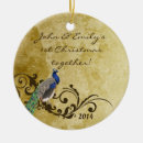 Search for peacock christmas tree decorations Bird