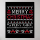 Search for filthy posters Xmas