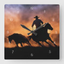 Search for western horse clocks Country