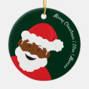 Search for african american santa christmas tree decorations Cartoon
