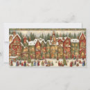 Search for snowy village scene christmas cards Festive
