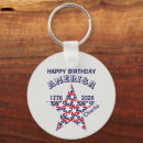 Search for fourth birthday key rings Semiquincentennial