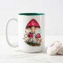 Search for wild mushroom mugs Botanical