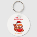 Search for red panda key rings Adorable
