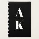 Search for initials planners Minimalist